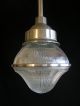 Vintage Holophane Light Fixture Holophane Globe Explosion Proof Industrial Chandeliers, Fixtures, Sconces photo 5
