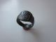 Roman Empire Very Rare Ancient Roman Engraved Bronze Seal Ring - 1 - 2ad Roman photo 4