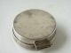 Antique 1926 Fully Hallmarked Solid Silver Snuff/pill Box Boxes photo 9