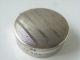 Antique 1926 Fully Hallmarked Solid Silver Snuff/pill Box Boxes photo 2