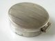 Antique 1926 Fully Hallmarked Solid Silver Snuff/pill Box Boxes photo 7