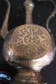 Antique/vintage Islamic Arabic Tinned Copper Tea Pot Pitcher Jug Hand Hammered Islamic photo 4