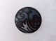 Button Imitation Fabric Painted Black Glass Buttons photo 3
