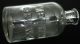 Vintage Wheaton Raised Methyl Orange Bottle Clear Glass Pharmacy Chemistry Bottles & Jars photo 2