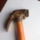Vintage 1920 ' S Mitteldorfer Strauss Bronze Goat Head Hammer The Americas photo 2