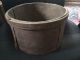 Antique Primitive Wood Grain Measure Old Red Paint & Metal Supports Aafa Primitives photo 4