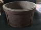 Antique Primitive Wood Grain Measure Old Red Paint & Metal Supports Aafa Primitives photo 6