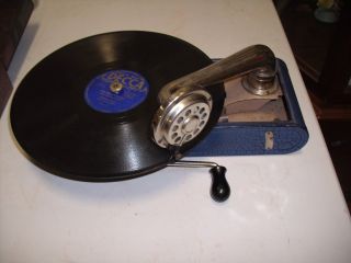 1940s Thorens Excelda Portable Gramophone Cameraphone All photo