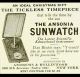 Antique Ansonia 1920 ' S Pocket Sunwatch Hotel Give - Away Other Antique Science Equip photo 6