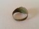 Top Price Antique Authentic Artifact Ottoman Bronze Ring From 1899 Islamic photo 5