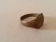 Top Price Antique Authentic Artifact Ottoman Bronze Ring From 1885 Islamic photo 4