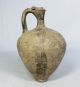B314: Chinese Excavated Pottery Ware Bottle With Handle. Men, Women & Children photo 2