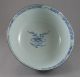 Antique Chinese Late 18th C.  Qianlong Period Porcelain Blue & White 3 Panel Bowl Bowls photo 8