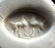 Large Ancient Roman Bronze Minerva Betrothal Seal Ring - 2 Antelopes 1st - 3rd Ad Roman photo 9