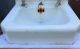 Vintage Mid Century Kohler White Porcelain Cast Iron Bathroom Sink Sinks photo 1
