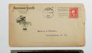 Letterhead Dayton Computing Scale Company Moneyweight 1911 Cover Ohio photo