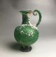 Rare Roman Green Glass Bottle Roman photo 2