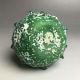 Rare Roman Green Glass Bottle With Embossment Design Roman photo 6