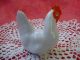 Vintage Soviet - Russian Porcelain Rooster W.  Hen,  Handpainted Stamped. Figurines photo 2