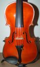 Fine Antique German Handmade 4/4 Violin - Label At The Back: Stainer - 1900 ' S String photo 1