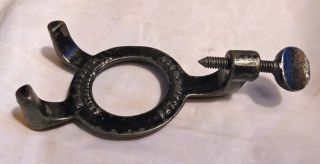 Antique Primitive Cast Iron Mason Jar Opener Tool H.  L.  Jenney Grenfield,  Mass. photo