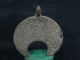 Ancient Bronze Moon Pendant,  Luristan 500 Bc S6028 Near Eastern photo 5