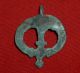 Viking Ancient Artifact - Bronze Amulet - Lunar Cross Circa 800 Ad - 1867 - Scandinavian photo 6
