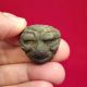 Clay Pottery Idol God Head - Pre Columbian Mayan Olmec Aztec Zapotec Artifacts The Americas photo 8
