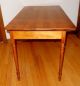 Antique Paris Mfg.  Co.  No.  1 Folding Wood Sewing Table With Measure C.  1910 1900-1950 photo 2