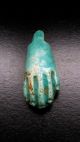 Egyptian Blue Glazed Hand Amulets Protected The Limbs And Extremities Egyptian photo 5