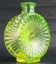 Stunning Vtg/retro Riihimaki Uranium Aurinkopullo Sun Bottle Vase Helena Tynell Mid-Century Modernism photo 1