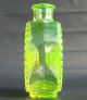 Stunning Vtg/retro Riihimaki Uranium Aurinkopullo Sun Bottle Vase Helena Tynell Mid-Century Modernism photo 2