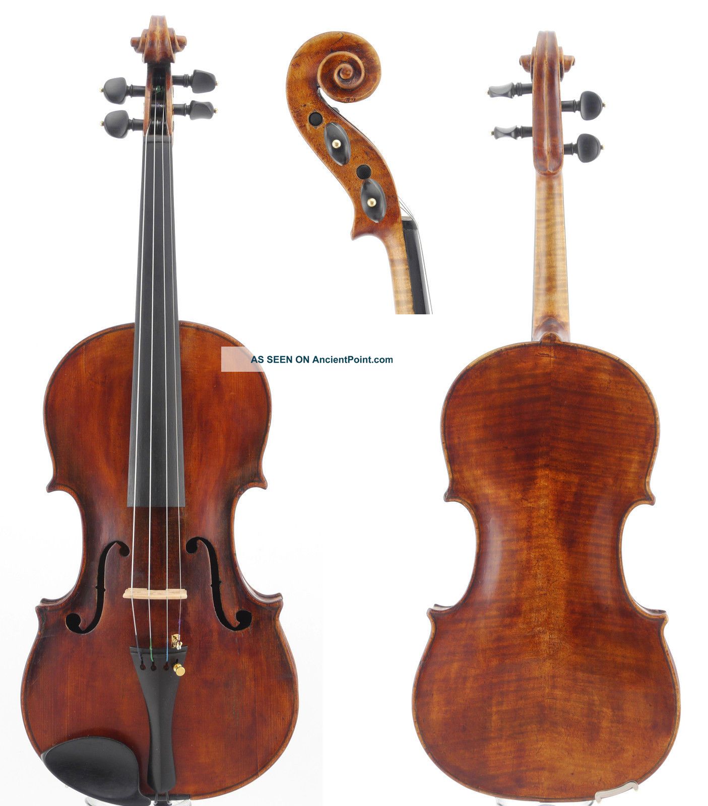 Fine Francesco Guadagnini Italian 4/4 Old Antique Violin String photo