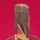 Mezcala Stone Face Figure Pendant Antique Pre Columbian Mayan Olmec Artifact The Americas photo 4