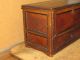 Great 19th C Pa Miniature Paneled Blanket Chest In Best Grained Paint Primitives photo 2