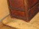 Great 19th C Pa Miniature Paneled Blanket Chest In Best Grained Paint Primitives photo 3