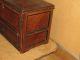 Great 19th C Pa Miniature Paneled Blanket Chest In Best Grained Paint Primitives photo 5