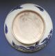 Large Chinese Porcelain Blue & White Dragon Charger - 19th Century Plates photo 2