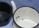 Coffee Biggin Percolator Antique French Enamel Ware Granite Tin Grinder Cup Pot Other Antique Home & Hearth photo 4