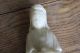 Antique Chinese Hand Carved Natural White Soap Stone Kwan - Yin Statue Kwan-yin photo 9