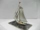 The Sailboat Of Silver960 Of Japan.  100g/ 3.  52oz.  Takehiko ' S Work. Other Antique Sterling Silver photo 3