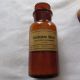 4 Antique Amber Glass Apothecary Bottles Merck Pharmacy Dermatol Quack Medicine Bottles & Jars photo 1
