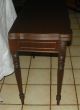 Mahogany Carved Game Table / Card Table / Entry Table (t460) Post-1950 photo 1