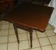 Mahogany Carved Game Table / Card Table / Entry Table (t460) Post-1950 photo 4