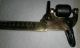 Fairbanks Antique Feed Bag Beam (brass) Scale 100lbs Primitive,  Polished.  Steampunk Scales photo 2