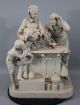 1876 Antique 19thc John Rogers Group Plaster Sculpture Weighing The Baby Nr Other Mercantile Antiques photo 1