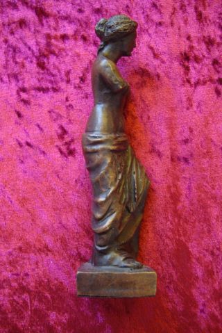 Replica Bronze Statue Of Venus De Milo Greek Mythology Goddess Of Love Amor photo
