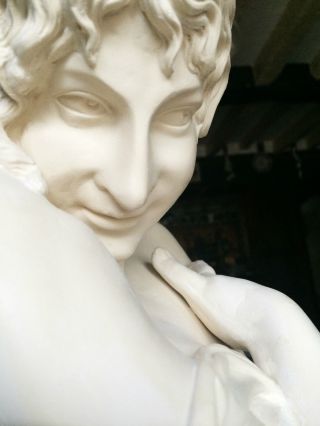 Minton ' S ' Venus After Clodion ' Bust Of Shivering Girl - (rare - Parian) photo
