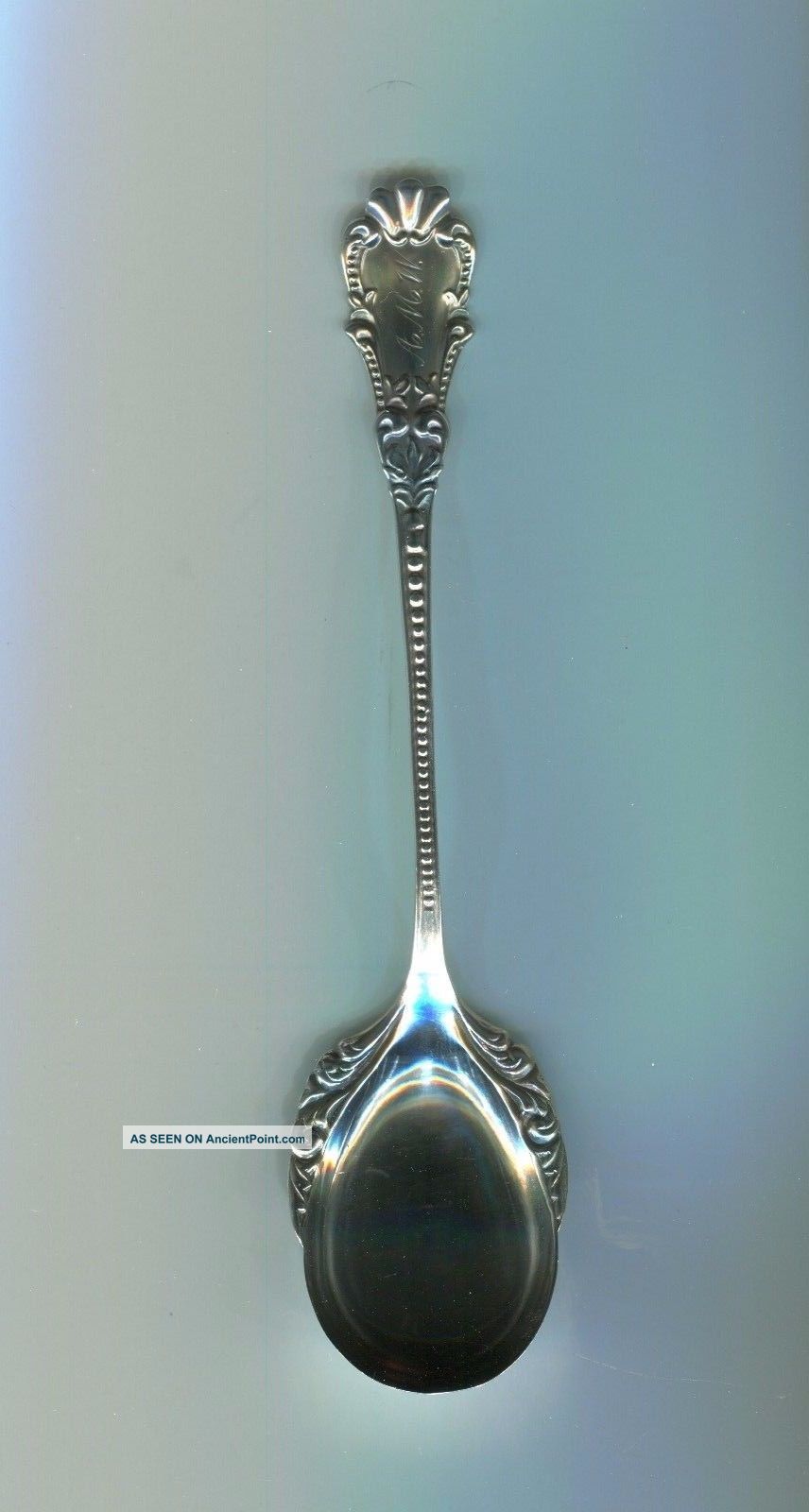 Sugar Spoon (maker Unknown) - Sterling Silver - Flatware Flatware & Silverware photo