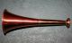 19c Antique Vtg Brass Copper Ear Trumpet Stethoscope Medical Monaural Metal Tool Stethoscopes photo 1
